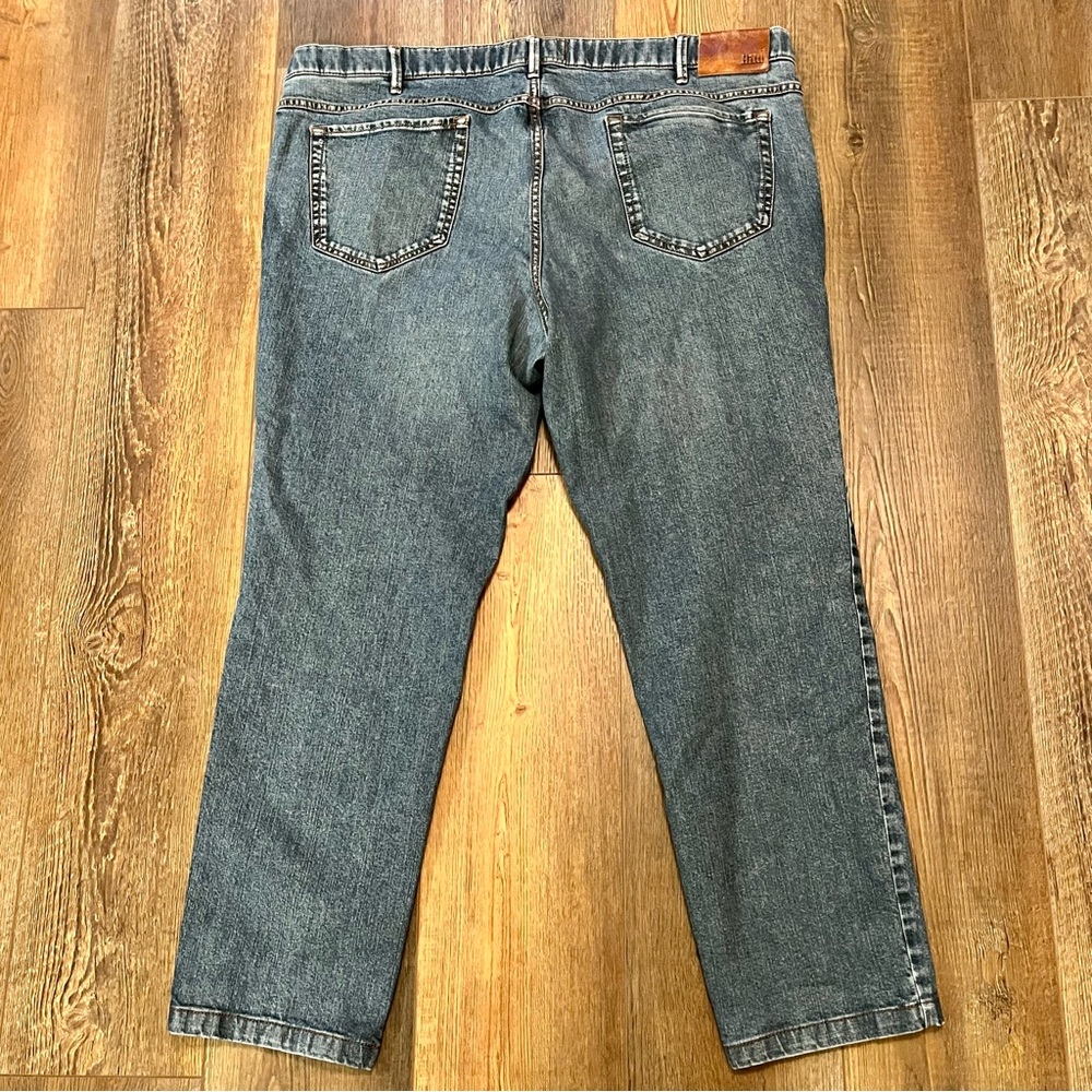Hiltl ZE500 Blue Jeans Mens 42x28 Kid Contemporary‎ Fit Medium Wash Straight Leg - Picture 3 of 16